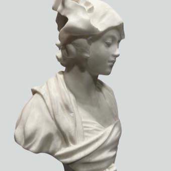 Бюст молодой девушки, Франция, XIX - XX вв.